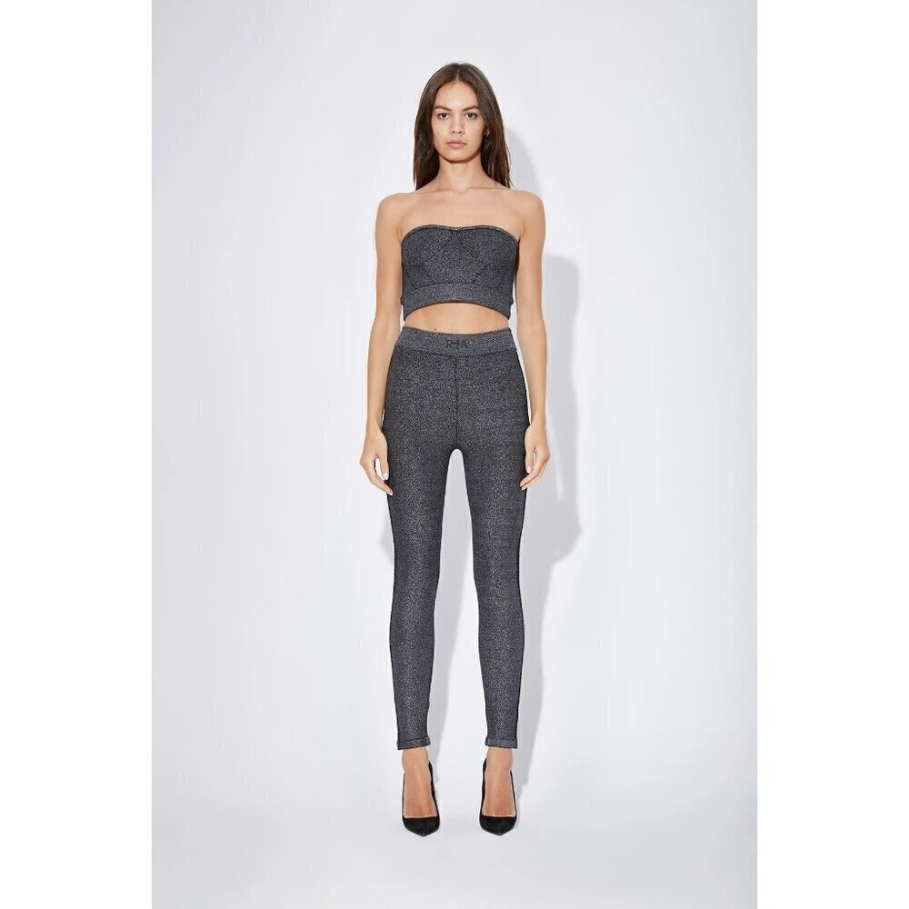 RTA Sibille Legging Black Lurex Womens Size Small